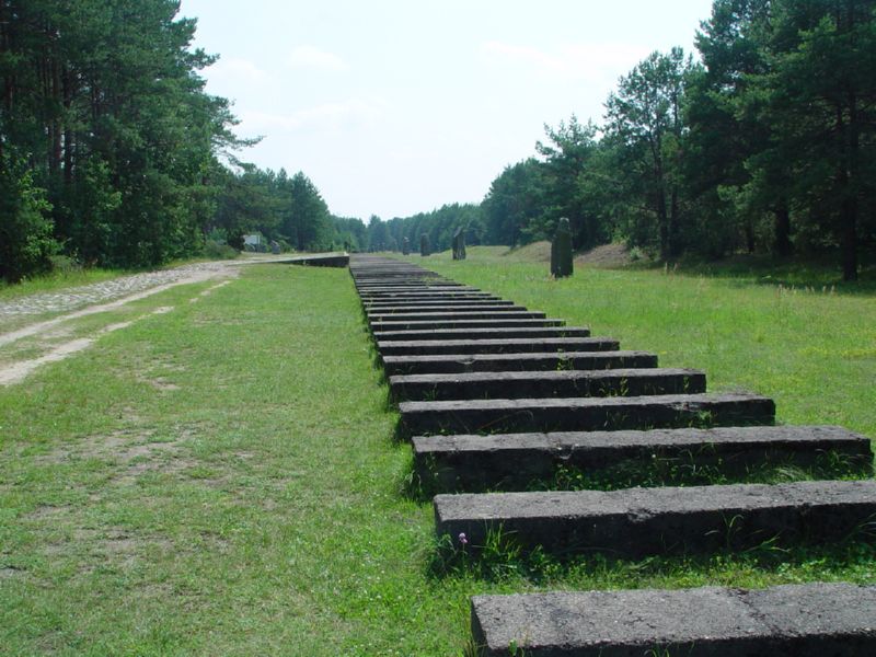 Treblinka ramp area